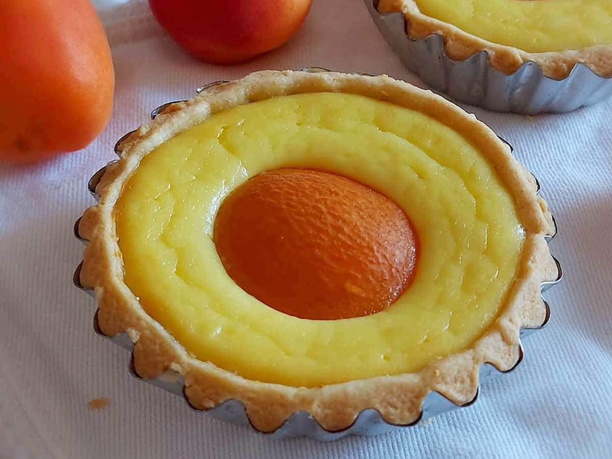 Tartelettes Cremeuses Au Mascarpone Et Aux Abricots