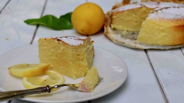 Gâteau moelleux à la ricotta et au citron
