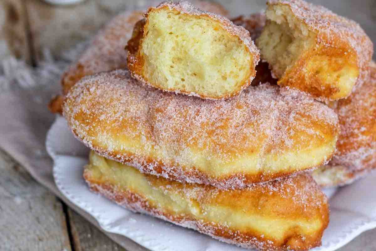 Beignets de pommes de terre sucrés