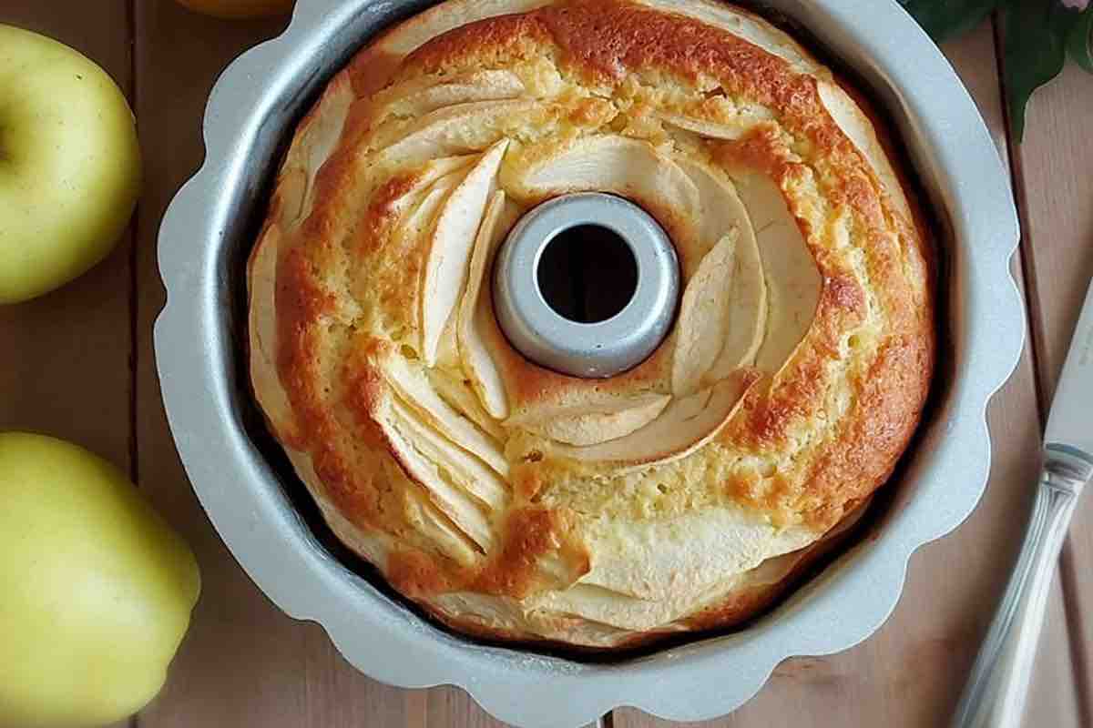 Gâteau aux pommes et au yaourt grec au parfum irrésistible