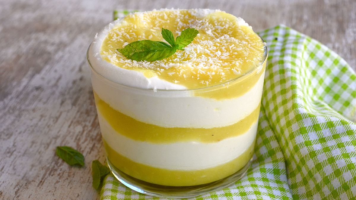 Dessert Mit Creme Fraiche