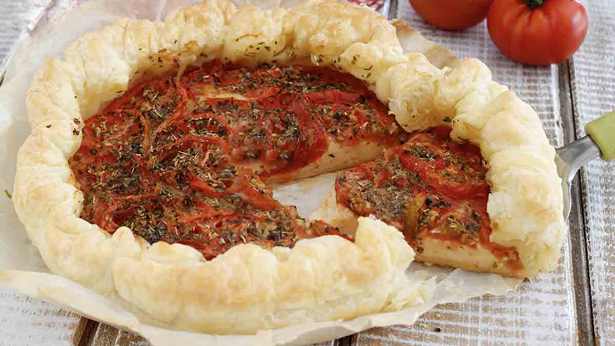 Tarte aux tomates et au fromage sublime