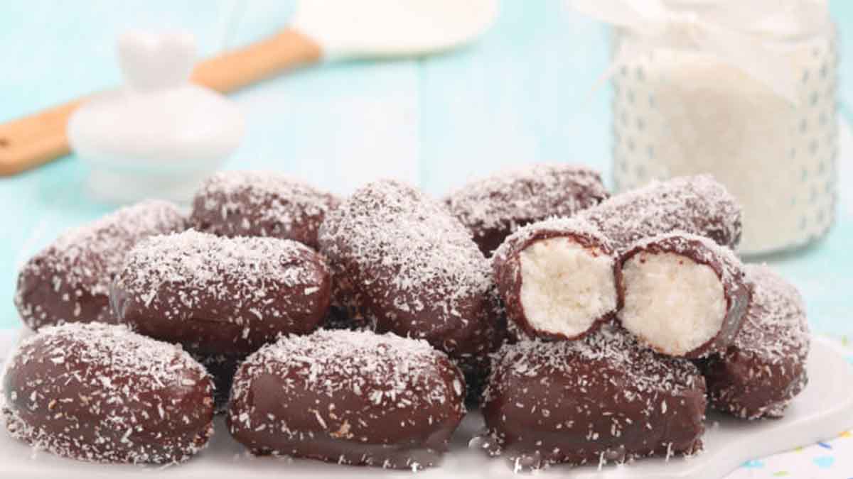 Snack coco artisanal croquant et sain avec gingembre gourmand