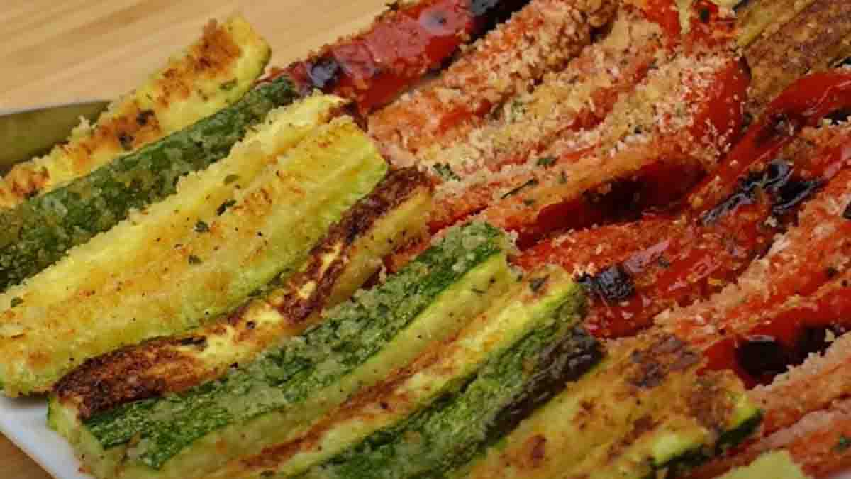 Légumes gratinés au parmesan: un accompagnement sain, croustillant et