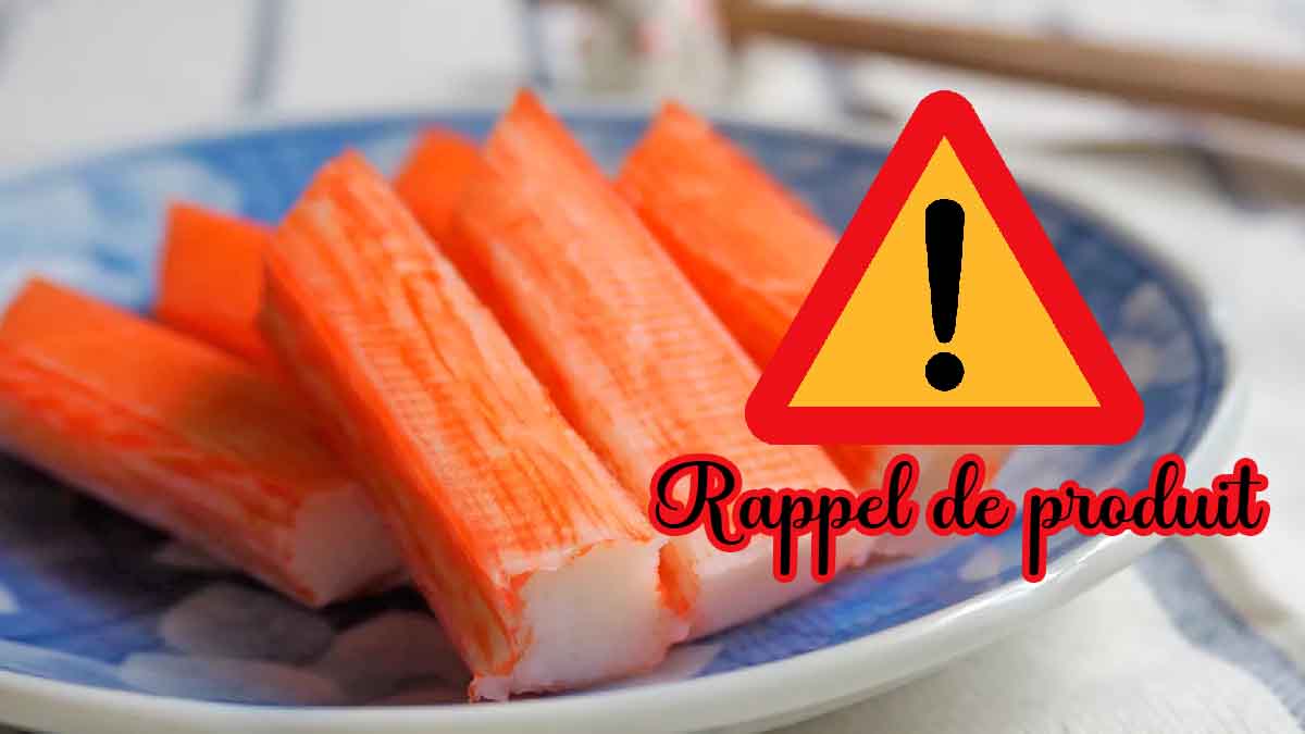 Rappel produit évitez de manger ces de surimi