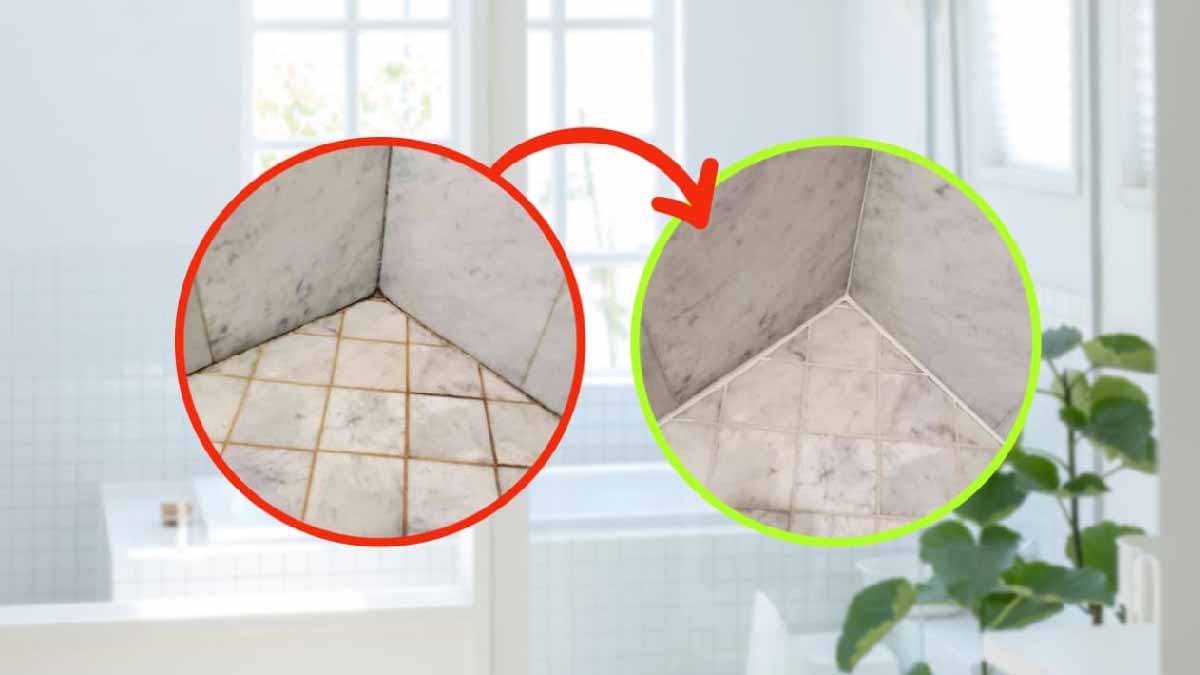 Tout ce dont vous avez besoin pour blanchir les joints de salle de bain